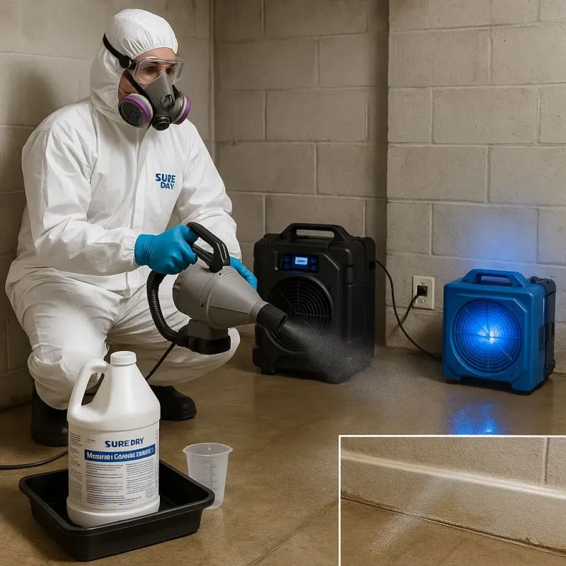 Sanitization and Odor Removal process in Lexington Park, MD
